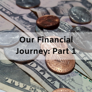 Our financial journey title image